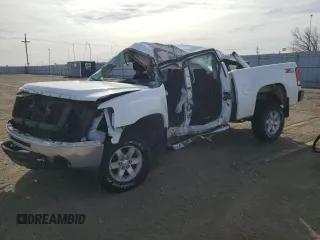 2012 GMC Sierra 1500 SLE with VIN 3GTP2VE74CG121612, listed as a Copart auction lot 47241855 with Not provided miles and Salvage title. Bid and sale history available at DreamBid. Image 1.