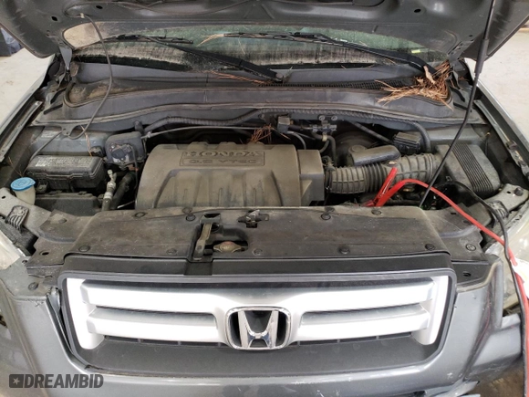 2007 Honda Pilot EX-L with VIN 5FNYF18767B004879, listed as a Copart auction lot 47821125 with 126,676 mi miles and Clean Title. Bid and sale history available at carsss.com. Image 12.