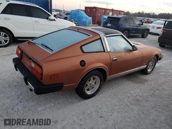 1981 Datsun 280ZX z VIN JN1HZ04SXBX259192, wystawiony jako Copart lot #77847764 z przebiegiem 91 619 mil mil oraz Szkody całkowita. Historia ofert i sprzedaży dostępna na DreamBid. Obrazek 3.