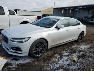 2018 Volvo S90 Inscription with VIN LVYBC0AL0JP024003, listed as a Copart auction lot 46410805 with 103,393 mi miles and Salvage Title. Bid and sale history available at carsss.com. Image 1.