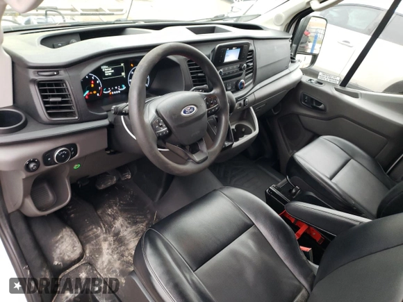 2020 Ford Transit with VIN 1FDVU4X87LKA26743, listed as a Copart auction lot 86525094 with 212,263 mi miles and Salvage Title. Bid and sale history available at DreamBid. Image 8.