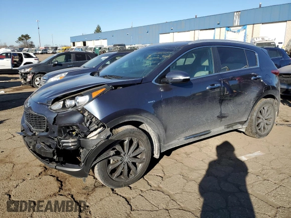 2019 Kia Sportage EX z VIN KNDPNCAC6K7564952, wystawiony jako Copart lot #87963465 z przebiegiem 35 228 mil mil oraz Szkoda całkowita • Salvage title. Historia ofert i sprzedaży dostępna na DreamBid. Obrazek 1.