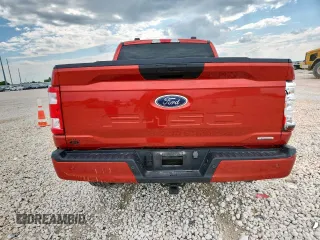 2023 Ford F-150 XL with VIN 1FTEW1CP9PKE72490, listed as a Copart auction lot 60045635 with 10,318 mi miles and Salvage title. Bid and sale history available at DreamBid. Image 6.