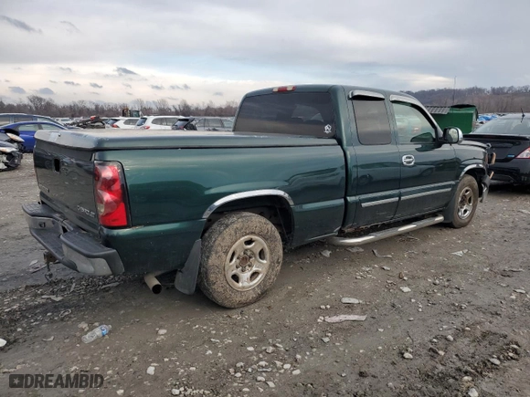 2004 Chevrolet Silverado 1500 Work Truck with VIN 2GCEC19V741260326, listed as a Copart auction lot 86647354 with 0 mi miles and Salvage Title. Bid and sale history available at carsss.com. Image 3.