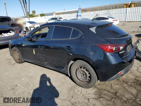2016 Mazda 3 i Sport with VIN JM1BM1J71G1338297, listed as a Copart auction lot 45762895 with 87,768 mi miles and Salvage Title. Bid and sale history available at DreamBid. Image 2.