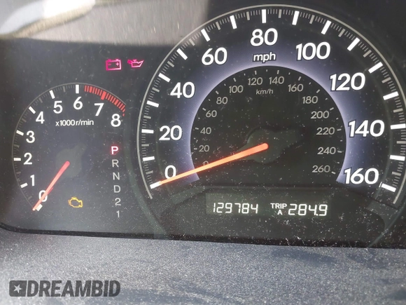 2010 Honda Odyssey EX with VIN 5FNRL3H59AB103405, listed as a IAAI auction lot 42442253 with 129,784 mi miles and . Bid and sale history available at DreamBid. Image 7.