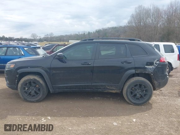 2022 Jeep Cherokee X with VIN 1C4PJMCX0ND527533, listed as a IAAI auction lot 41674822 with 36,300 mi miles. Bid and sale history available at carsss.com. Image 14.