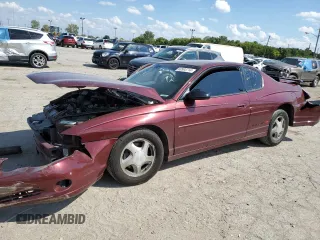 2002 Chevrolet Monte Carlo SS with VIN 2G1WX15KX29122730, listed as a Copart auction lot 69993714 with 0 mi miles and Salvage Title. Bid and sale history available at carsss.com. Image 1.