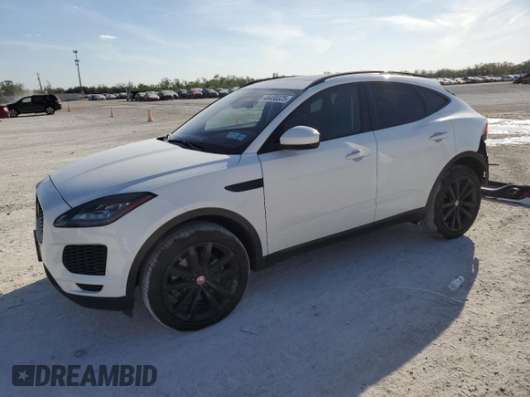 2019 Jaguar E-Pace SE with VIN SADFP2FX1K1Z47989, listed as a Copart auction lot 46450325 with 40,470 mi miles and Salvage Title. Bid and sale history available at DreamBid. Image 1.