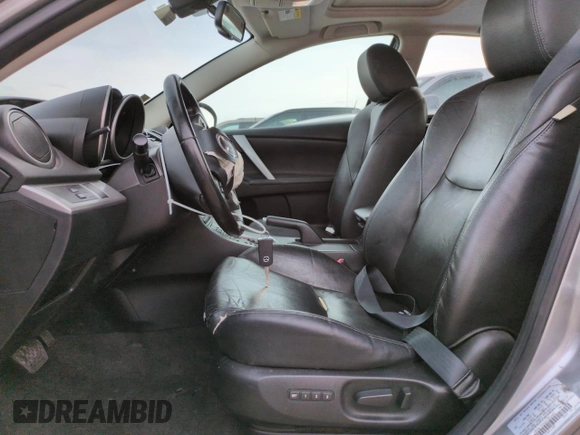 2010 Mazda 3 S Sport with VIN JM1BL1H50A1263400, listed as a Copart auction lot 50200455 with 58,080 mi miles and Salvage Title. Bid and sale history available at DreamBid. Image 7.