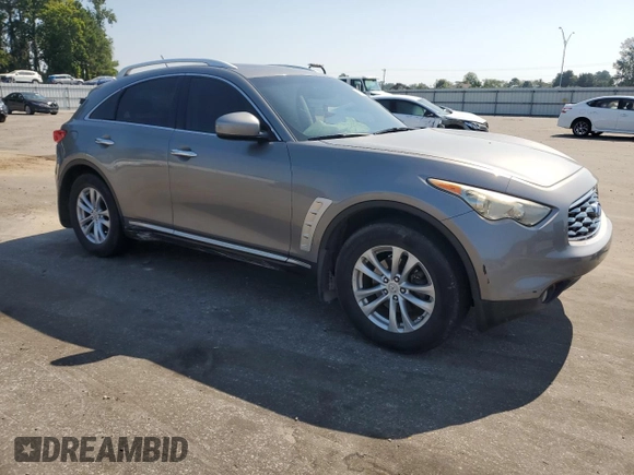 2009 Infiniti FX with VIN JNRAS18W39M151367, listed as a Copart auction lot 69659994 with 199,736 mi miles and Non Repairable. Bid and sale history available at DreamBid. Image 4.