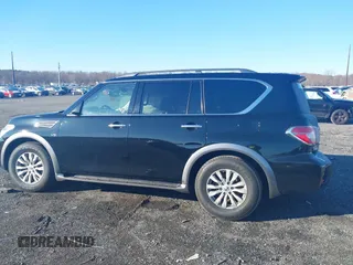 2017 Nissan Armada SV with VIN JN8AY2NC6H9509081, listed as a IAAI auction lot 40997264 with 114,264 mi miles. Bid and sale history available at carsss.com. Image 14.