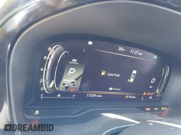 2023 Infiniti QX60 Luxe z VIN 5N1DL1FS3PC358124, wystawiony jako IAAI lot #41985237 z przebiegiem 17 259 mil mil oraz . Historia ofert i sprzedaży dostępna na DreamBid. Obrazek 7.