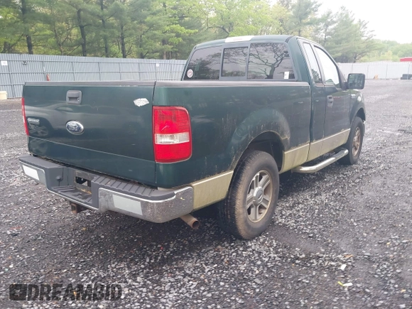 2007 Ford F-150 XL with VIN 1FTRF12257NA69161, listed as a IAAI auction lot 42195807 with 122,875 mi miles. Bid and sale history available at carsss.com. Image 4.