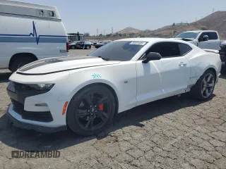2019 Chevrolet Camaro 1SS z VIN 1G1FF1R73K0148704, wystawiony jako Copart lot #58555685 z przebiegiem 34 876 mil mil oraz Szkoda całkowita • Salvage title. Historia ofert i sprzedaży dostępna na DreamBid. Obrazek 1.