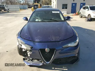 2017 Alfa Romeo Giulia with VIN ZARFAEDN8H7550758, listed as a Copart auction lot 42687635 with Not provided miles and Salvage title. Bid and sale history available at DreamBid. Image 5.