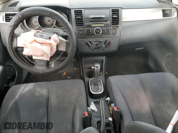 2007 Nissan Versa 1.8 S with VIN 3N1BC13E17L434652, listed as a Copart auction lot 43623295 with 109,793 mi miles and Salvage Title. Bid and sale history available at carsss.com. Image 8.