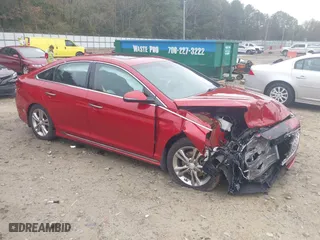 2019 Hyundai Sonata Sport with VIN 5NPE34AF7KH808312, listed as a IAAI auction lot 40815880 with 71,800 mi miles. Bid and sale history available at carsss.com. Image 1.