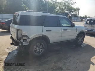 2021 Ford Bronco Sport Big Bend with VIN 3FMCR9B69MRA19429, listed as a Copart auction lot 60299645 with 42,373 mi miles and Salvage title. Bid and sale history available at DreamBid. Image 3.