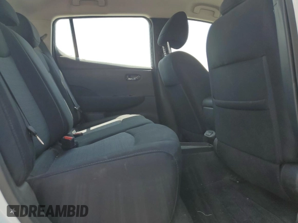2023 Nissan LEAF SV Plus with VIN 1N4CZ1CV6PC551242, listed as a Copart auction lot 60410285 with 18,414 mi miles and Salvage title. Bid and sale history available at DreamBid. Image 11.