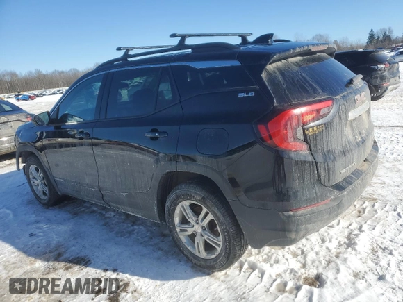 2019 GMC Terrain SLE with VIN 3GKALTEV7KL184512, listed as a Copart auction lot 42234635 with 110,500 mi miles and Non Repairable. Bid and sale history available at carsss.com. Image 2.