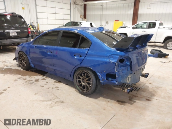 2015 Subaru WRX with VIN JF1VA1A61F9834946, listed as a IAAI auction lot 41636643 with 85,013 mi miles. Bid and sale history available at carsss.com. Image 3.