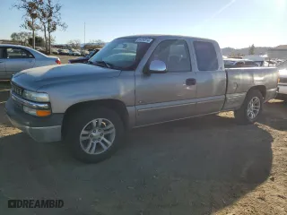 1999 Chevrolet Silverado 1500 LS with VIN 2GCEC19W8X1274717, listed as a Copart auction lot 84454814 with 0 mi miles and Salvage Title. Bid and sale history available at carsss.com. Image 1.