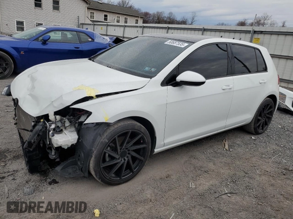 2020 Volkswagen Golf TSI z VIN 3VWG57AU3LM002074, wystawiony jako Copart lot #50687535 z przebiegiem 113 393 mil mil oraz Szkoda całkowita • Salvage title. Historia ofert i sprzedaży dostępna na DreamBid. Obrazek 1.