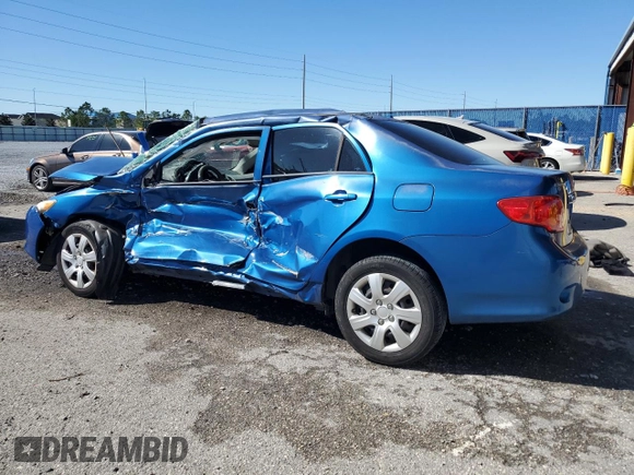 2010 Toyota Corolla with VIN 1NXBU4EE4AZ303474, listed as a Copart auction lot 49600555 with 0 mi miles and Non Repairable. Bid and sale history available at carsss.com. Image 2.