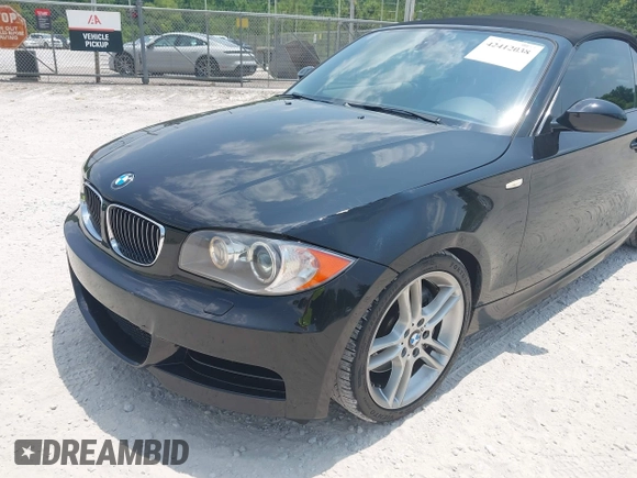 2009 BMW 1 Series 135i with VIN WBAUN93569VK40357, listed as a IAAI auction lot 42412038 with 141,944 mi miles and . Bid and sale history available at DreamBid. Image 6.