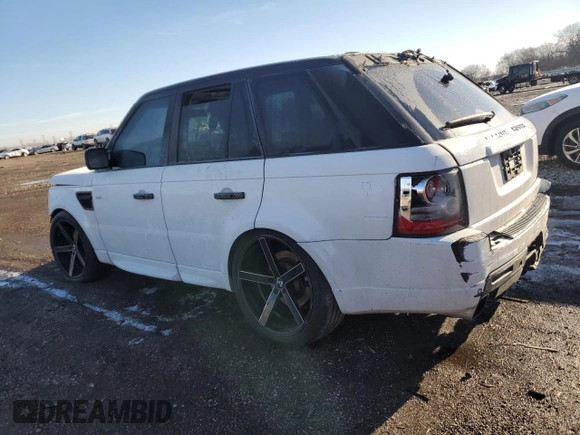 2011 Land Rover Range Rover Sport HSE with VIN SALSF2D41BA260722, listed as a Copart auction lot 49317025 with 107,230 mi miles and Salvage Title. Bid and sale history available at carsss.com. Image 2.
