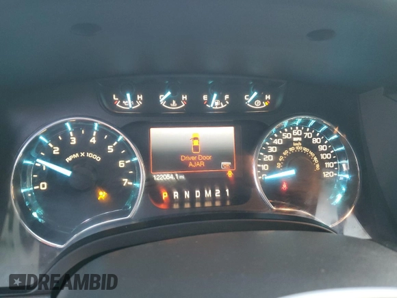 2012 Ford F-150 XL with VIN 1FTFW1EF0CKD52421, listed as a Copart auction lot 44705125 with 122,054 mi miles and Salvage Title. Bid and sale history available at carsss.com. Image 9.