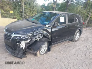 2024 Chevrolet Equinox LT with VIN 3GNAXKEG0RL212910, listed as a IAAI auction lot 40262979 with 10,243 mi miles. Bid and sale history available at carsss.com. Image 2.