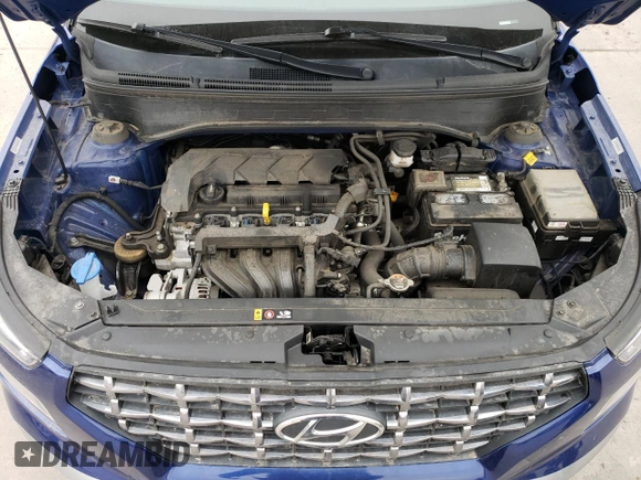 2022 Hyundai Venue Limited with VIN KMHRC8A30NU166729, listed as a Copart auction lot 47734835 with 45,714 mi miles and Salvage Title. Bid and sale history available at DreamBid. Image 12.