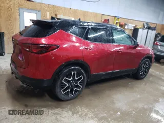 2024 Chevrolet Blazer RS with VIN 3GNKBKRS1RS275778, listed as a Copart auction lot 50371005 with 11,042 mi miles and Salvage title. Bid and sale history available at DreamBid. Image 3.
