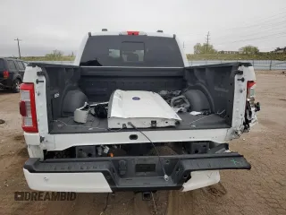 2022 Ford F-150 XL with VIN 1FTFW1E83NFC11064, listed as a Copart auction lot 54583745 with 34,722 mi miles and Salvage Title. Bid and sale history available at DreamBid. Image 6.