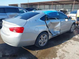 2016 Chevrolet Impala LS with VIN 2G11X5SA8G9193283, listed as a IAAI auction lot 41858313 with 170,074 mi miles. Bid and sale history available at carsss.com. Image 4.
