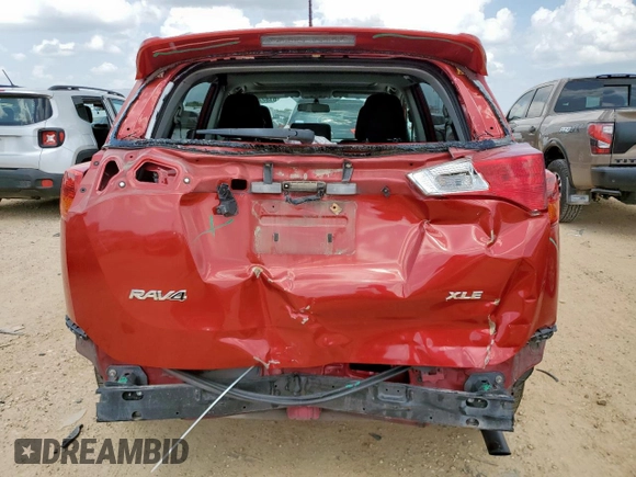 2013 Toyota RAV4 XLE with VIN 2T3WFREV0DW036838, listed as a Copart auction lot 61827295 with 142,229 mi miles and Salvage title. Bid and sale history available at DreamBid. Image 6.