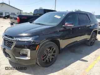 2023 Chevrolet Traverse Premier with VIN 1GNERKKW7PJ191520, listed as a Copart auction lot 56208895 with 31,286 mi miles and Salvage title. Bid and sale history available at DreamBid. Image 1.