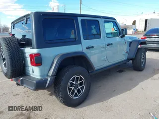 2024 Jeep Wrangler Rubicon с VIN 1C4PJXFG2RW307706, выставлен на аукционе IAAI как лот 41355608 с пробегом 13 378 миль миль и . История ставок и продаж доступна на DreamBid. Изображение 4.