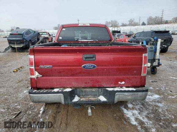 2013 Ford F-150 XL with VIN 1FTFW1ET0DKF48446, listed as a Copart auction lot 44866285 with 187,080 mi miles and Clean Title. Bid and sale history available at DreamBid. Image 6.
