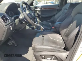 2018 Audi Q3 Premium Plus with VIN WA1HCCFS0JR008529, listed as a Copart auction lot 54701695 with 54,391 mi miles and Salvage title. Bid and sale history available at DreamBid. Image 7.