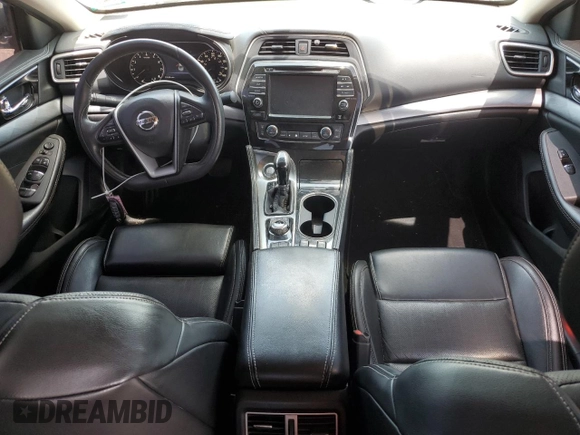 2017 Nissan Maxima Platinum with VIN 1N4AA6APXHC444065, listed as a Copart auction lot 58602495 with 93,446 mi miles and Salvage title. Bid and sale history available at DreamBid. Image 8.