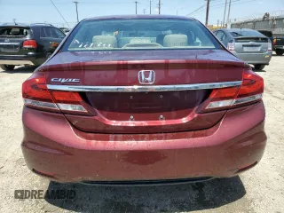 2015 Honda Civic Sedan LX with VIN 2HGFB2F56FH521068, listed as a Copart auction lot 54947195 with 166,856 mi miles and Clean Title. Bid and sale history available at carsss.com. Image 6.