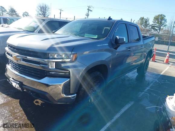 2019 Chevrolet Silverado 1500 LT with VIN 1GCUYDED7KZ335641, listed as a IAAI auction lot 41740080 with 89,922 mi miles. Bid and sale history available at carsss.com. Image 2.