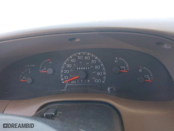 1998 Ford F-150 Standard with VIN 1FTZX1720WNB78292, listed as a IAAI auction lot 41881693 with 264,937 mi miles. Bid and sale history available at carsss.com. Image 7.