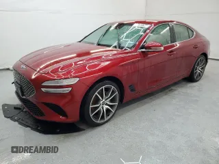 2023 Genesis G70 2.0T with VIN KMTG34TA1PU129659, listed as a Copart auction lot 54751764 with Not Provided miles and Non Repairable. Bid and sale history available at DreamBid. Image 1.