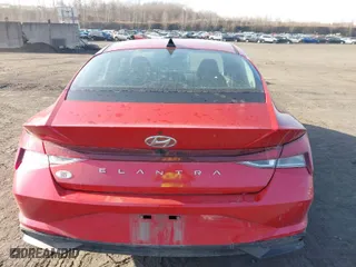 2022 Hyundai Elantra SEL with VIN 5NPLS4AG1NH072068, listed as a IAAI auction lot 41793037 with 53,985 mi miles. Bid and sale history available at carsss.com. Image 16.