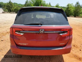 2023 Honda Odyssey Touring с VIN 5FNRL6H8XPB056468, выставлен на аукционе Copart как лот 55066345 с пробегом 29 760 миль миль и Списание • Salvage title. История ставок и продаж доступна на DreamBid. Изображение 6.