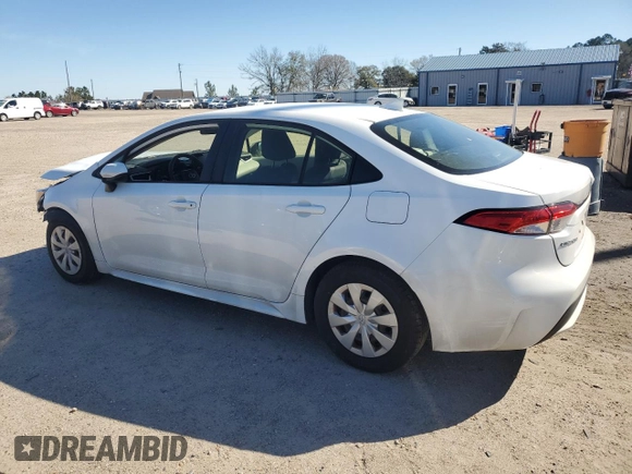2020 Toyota Corolla L with VIN JTDDPRAEXLJ035784, listed as a Copart auction lot 47840185 with 98,268 mi miles and Salvage Title. Bid and sale history available at carsss.com. Image 2.
